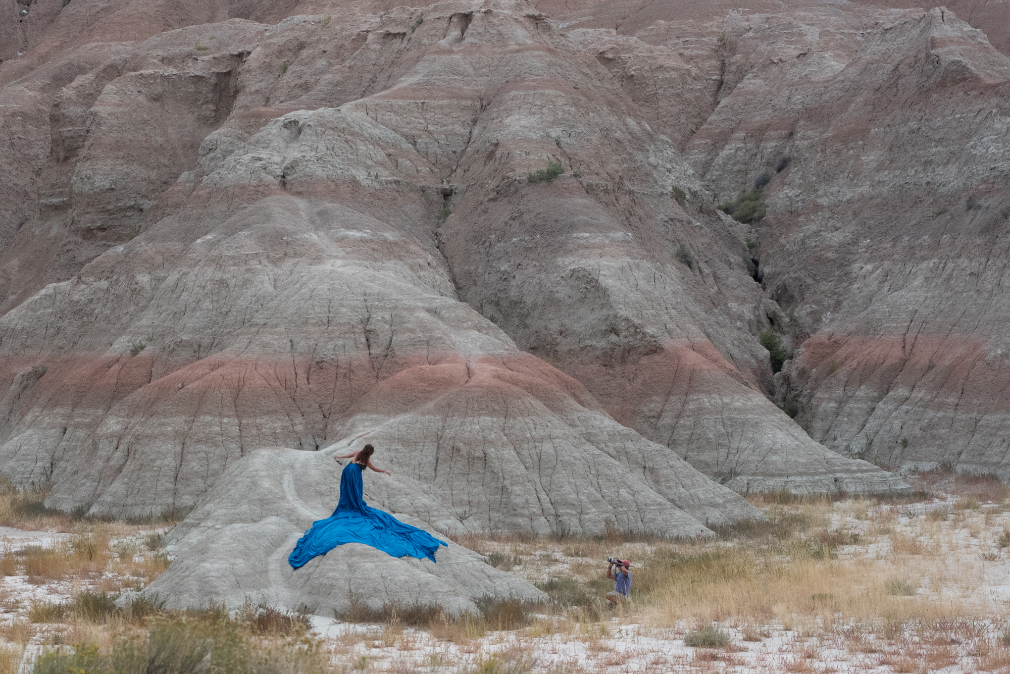 Photoshoot at Badlands National Park