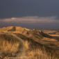 Storm coming in at Badlands National Park